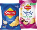 Smiths-Crinkle-Cut-Chips-150170g-or-Thinly-Cut-Chips-175g-Selected-Varieties Sale