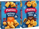 Patties-Party-Pies-Sausage-Rolls-Pasties-or-Quiches-12-Pack-Selected-Varieties Sale