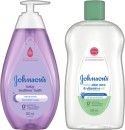 Johnsons-Baby-Bath-Aloe-Vera-Vitamin-E-Oil-or-Shampoo-500mL-Selected-Varieties Sale