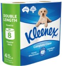 Kleenex-Complete-Clean-Double-Length-Toilet-Tissue-4-Pack Sale