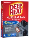 Deep-Heat-Muscular-Pain-Heat-Patches-S-M-2-Pack Sale