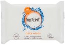 Femfresh-Daily-Wipes-20-Pack Sale