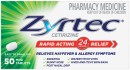 Zyrtec-Hayfever-Allergy-Relief-50-Mini-Tablets Sale