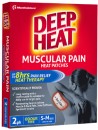 Deep-Heat-Muscular-Pain-Heat-Patches-S-M-Size-2-Pack Sale