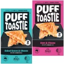 NEW-Borgs-Ham-Cheese-or-Baked-Beans-Cheese-Puff-Toastie-300g-Pk-2 Sale