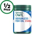 Natures-Own-Fish-Oil-Odourless-1500mg-Capsules-Pk-200 Sale