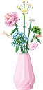 Flower-Love-Pink-Vase-Bouquet-309pcs Sale