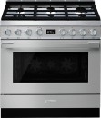 Smeg-90cm-Portofino-Pyrolytic-Dual-Fuel-Freestanding-Cooker Sale