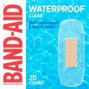 NEW-Band-Aid-Waterproof-Clear-20-All-One-Size Sale