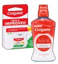 Colgate-Optic-White-Mouthwash-500mL-Total-Mint-Waxed-Dental-Floss-100m-or-360-Toothbrush-2-Pack-Selected-Varieties Sale
