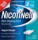 Nicotinell-2mg-Mint-Chewing-Gum-216-Pack Sale