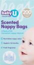 BabyU-Scented-Nappy-Bags-200-Pack Sale