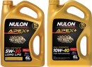 Nulon-APEX-Full-Synthetic-5W-30-OR-10W-40-6L-Engine-Oils Sale