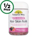 Natures-Way-Hair-Skin-Nails-Adult-Vita-Gummies-Pk-150 Sale