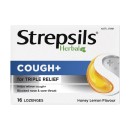 Strepsils-Herbal-Cough-Sore-Throat-Lozenges-Honey-Lemon-Pk-16 Sale