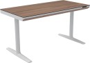 Helsinki-Electric-Sit-Stand-Desk-1400mm-WalnutWhite Sale
