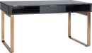 Stilford-Herring-Loop-Leg-1400mm-Desk-Black-and-Gold Sale