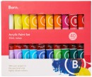 Born-Acrylic-Paint-Set-40-Pieces Sale
