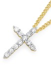 Alora-9ct-Gold-13-Carat-TW-Lab-Grown-Diamond-Cross-Pendant Sale