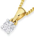Alora-10ct-Gold-14-Carat-Solitaire-Lab-Grown-Diamond-Pendant Sale