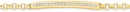 9ct-Gold-Diamond-ID-Bar-Belcher-Bracelet Sale
