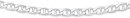 Italian-Sterling-Silver-45cm-Dia-Cut-Anchor-Link-Chain Sale
