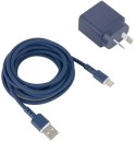 Wall-USB-Charger-with-USB-A-to-USB-C-Cable-Blue Sale