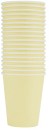 18-Pack-Pastel-Yellow-Paper-Cups Sale