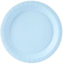 16-Piece-Pastel-Blue-Paper-Plates Sale