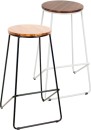 Acacia-Barstool-Black-or-White-Frame Sale