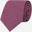 Blaq-Linen-Textured-Tie-Berry Sale