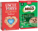 Uncle-Tobys-Rolled-Oats-1kg-or-Quick-Sachets-810-Pack-Selected-Varieties Sale