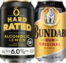Hard-Rated-Lemon-6-or-Bundaberg-Rum-46-Varieties-10-Pack Sale