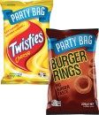 Twisties-Burger-Rings-or-Cheetos-125g-270g Sale