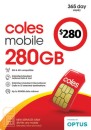 Coles-Mobile-280-Prepaid-SIM Sale