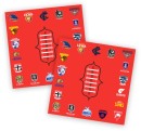 AFL-All-Team-Party-Napkins-Pk-50 Sale