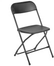 NEW-Chair-Folding-Black-Plastic-HIRE-Ea Sale