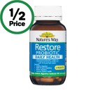 Natures-Way-Restore-Probiotic-Daily-Health-Capsules-Pk-90 Sale