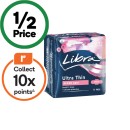 Libra-Ultra-Thins-Pads-Wings-Super-Pk-12 Sale