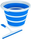 Cleanr-Collapsible-Bucket-and-Squeegee-Set-10L Sale