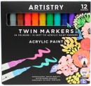 Artistry-Acrylic-Twin-Markers-12-Pack Sale