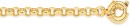 9ct-Gold-19cm-Solid-Belcher-Bolt-Ring-Bracelet Sale