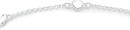 Sterling-Silver-Puff-Heart-173cm-Cable-Bracelet Sale