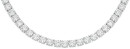 Sterling-Silver-Cubic-Zirconia-43cm-Tennis-Necklace Sale
