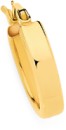 9ct-Gold-Square-Single-Hoop-Gents-Earring Sale