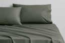 Sheridan-Egyptian-Cotton-Sateen-Sheet-Set-in-Olive-Grey Sale