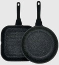 The-Cooks-Collective-Classic-Non-Stick-26cm-Frypan-and-28cm-Grill-Pan Sale