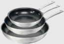 The-Cooks-Collective-One-Stainless-Steel-Non-Stick-Triple-Frypan-Set-20-24-and-28cm Sale