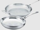 Scanpan-2pc-Impact-Stainless-Steel-Frypan-Set-24-and-32cm Sale