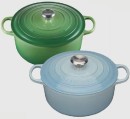 30-off-Le-Creuset-Bamboo-and-Coastal-Blue-Cast-Iron-Range Sale